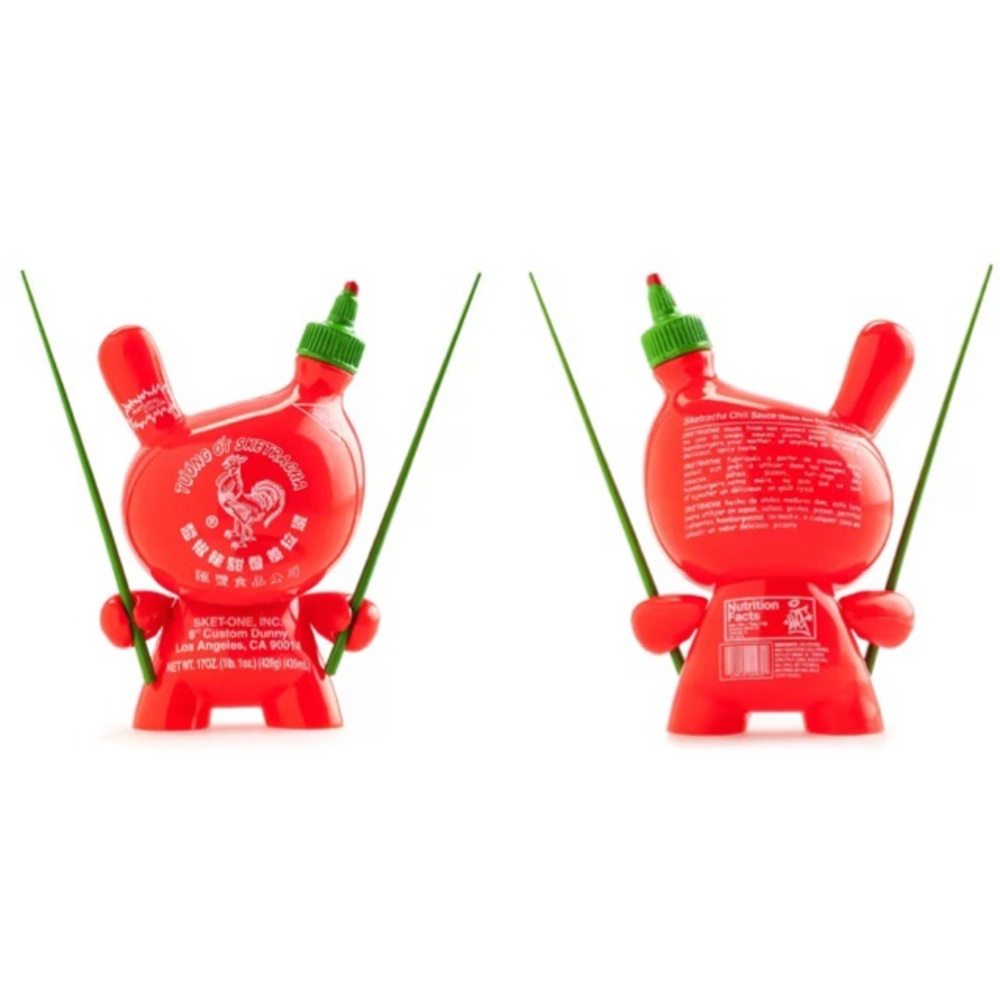 Kidrobot Sriracha Dunny Figurine (Full) - Picture 7 of 8